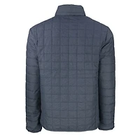 Doudoune à capuche entièrement zippée et isolante Rainier PrimaLoft® Eco pour homme, coupe-vent anthracite, Detroit Tigers, grandes tailles