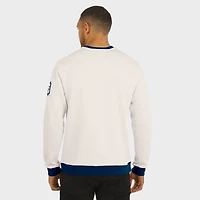 Sweat-shirt ras du cou colorblock crème des Detroit Tigers pour homme de la collection Darius Rucker par Fanatics