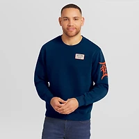 Sweat-shirt à col rond délavé bleu marine de la collection Darius Rucker pour homme par Fanatics, aux couleurs des Tigers Détroit.