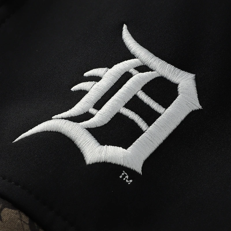 Men's Dunbrooke  Camo Detroit Tigers Hunter Softshell Realtree Full-Zip Jacket