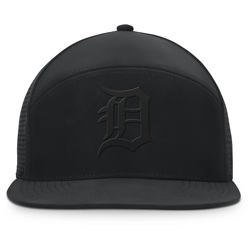 Men's Fanatics Black Detroit Tigers Horizon Snapback Hat