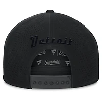 Men's Fanatics Black Detroit Tigers Horizon Snapback Hat