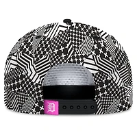 Men's Fanatics Black Detroit Tigers Let's Glow Moon Shot Snapback Hat