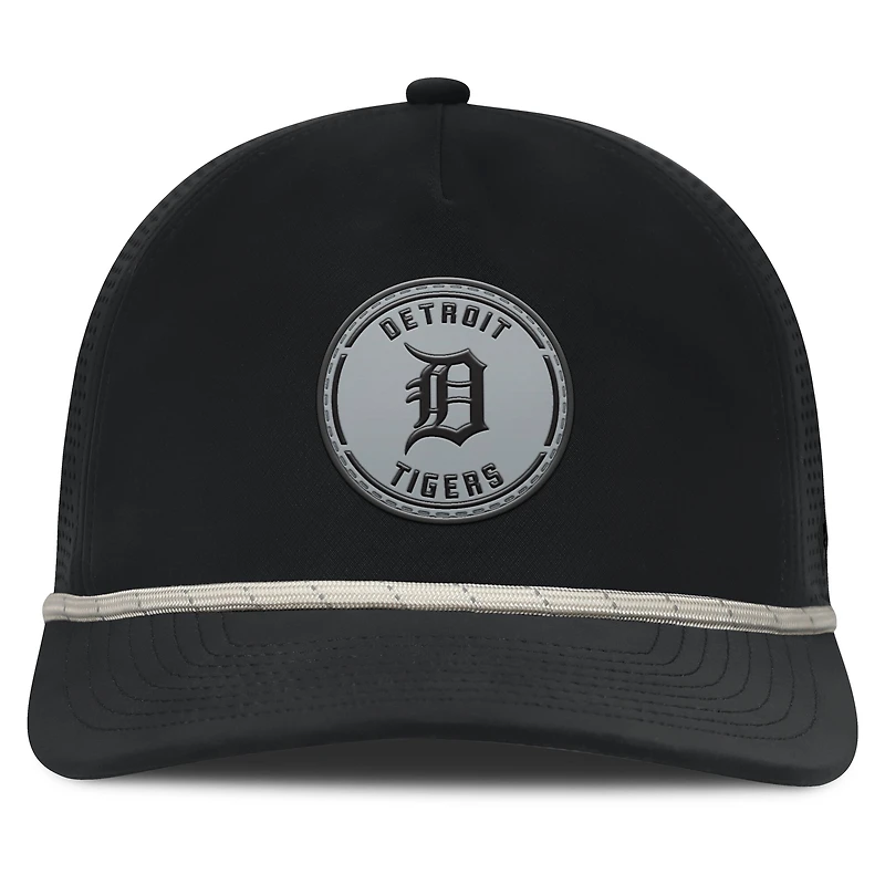 Men's Fanatics Black Detroit Tigers Signature A-Frame Adjustable Hat