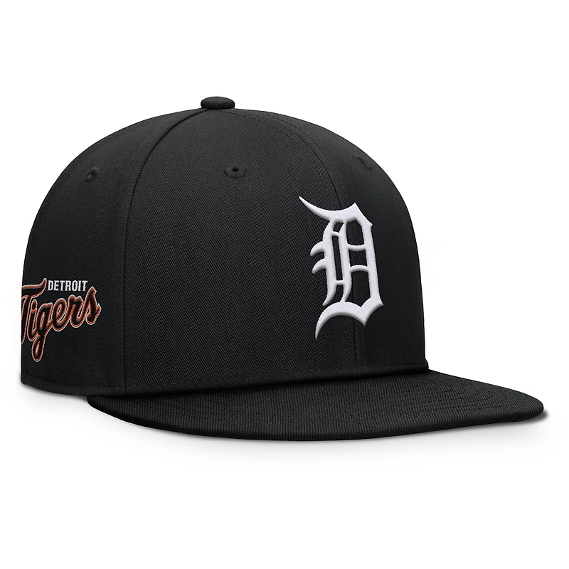 Men's Fanatics Black Detroit Tigers Walk-Off Bullpen Snapback Hat