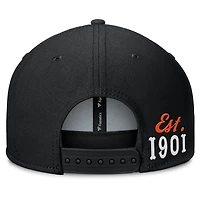 Men's Fanatics Black Detroit Tigers Walk-Off Bullpen Snapback Hat