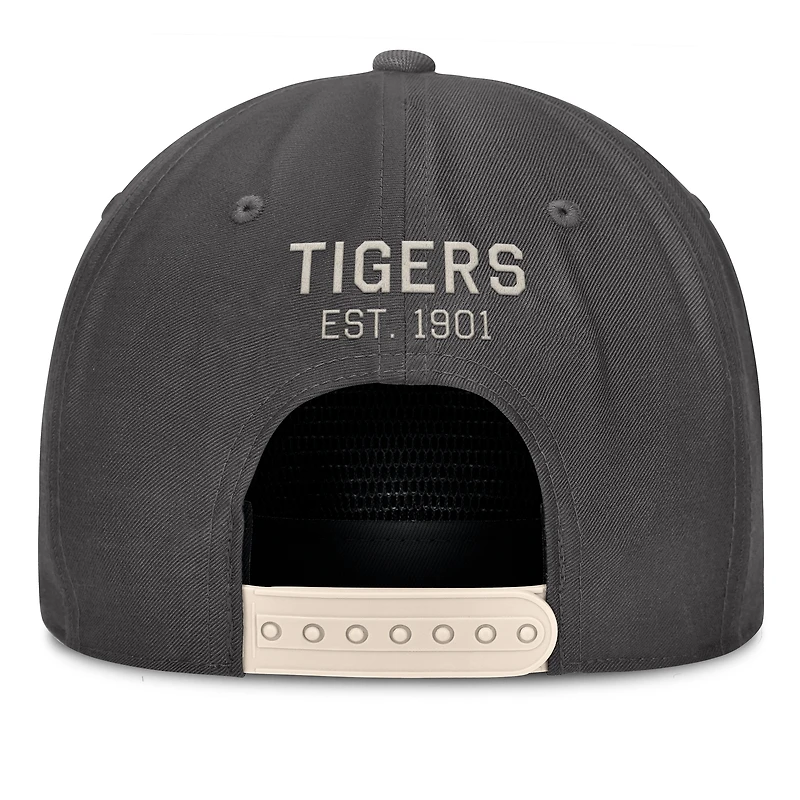 Casquette ajustable pour homme Fanatics Detroit Tigers, charbon de bois