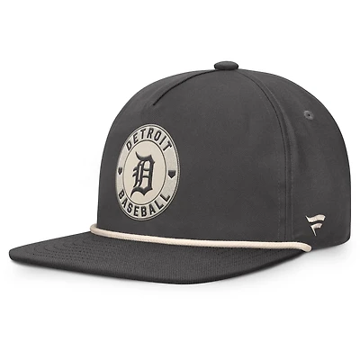 Men's Fanatics Charcoal Detroit Tigers Closer Adjustable Hat