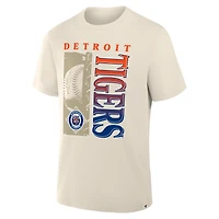 T-shirt fanatique crème pour homme, motif Legacy des Detroit Tigers