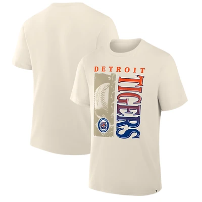 T-shirt fanatique crème pour homme, motif Legacy des Detroit Tigers