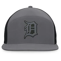 Casquette ajustable Fairweather pour homme Fanatics gris Detroit Tigers