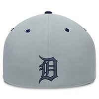 Men's Fanatics Gray Detroit Tigers Jersey Twill Fitted Hat