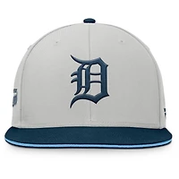 Men's Fanatics Gray Detroit Tigers Knuckleball Snapback Hat