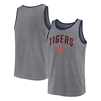 Men's Fanatics  Heather Gray Detroit Tigers Primary Tank Top