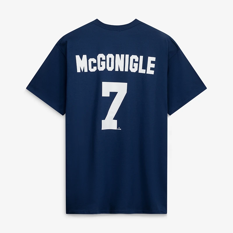 T-shirt homme Fanatics Kevin McGonigle bleu marine Detroit Tigers, grandes tailles, avec nom et numéro