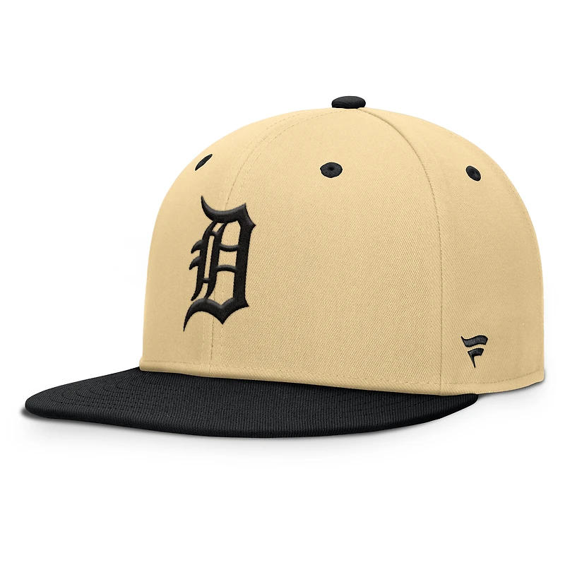 Men's Fanatics Khaki Detroit Tigers Duel Adjustable Hat