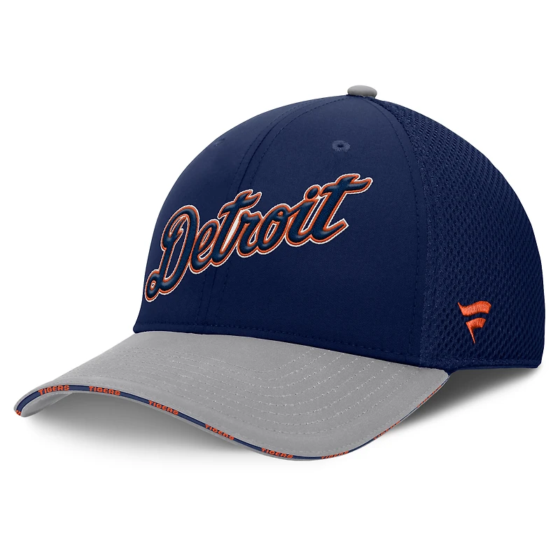 Men's Fanatics Navy/Gray Detroit Tigers Pennant Flex Hat