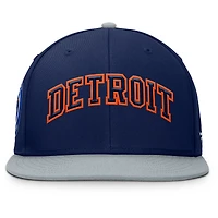 Men's Fanatics  Navy/Gray Detroit Tigers Yard Fitted Hat