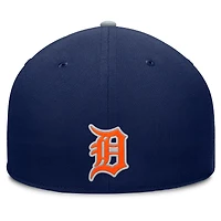 Men's Fanatics  Navy/Gray Detroit Tigers Yard Fitted Hat