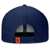 Men's Fanatics Navy/Orange Detroit Tigers Clubhouse Splitter Snapback Hat