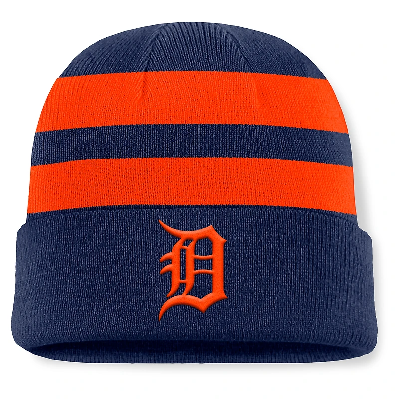Men's Fanatics Navy Detroit Tigers Baseline Cuffed Knit Hat