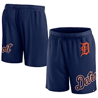 Men's Fanatics  Navy Detroit Tigers Clincher Mesh Shorts