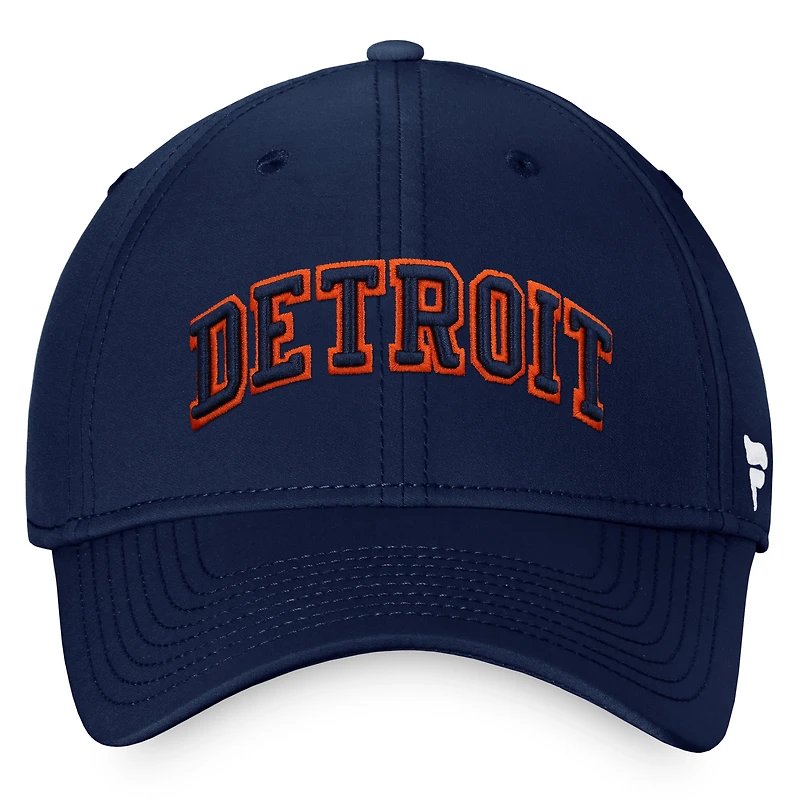 Casquette Cooperstown Core Flex de Detroit Tigers Fanatics pour hommes, bleu marine