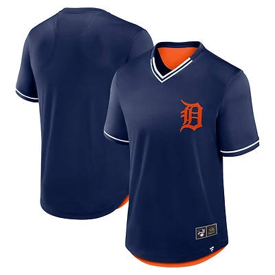 Men's Fanatics Navy Detroit Tigers Fantastic Finish Fashion Top
