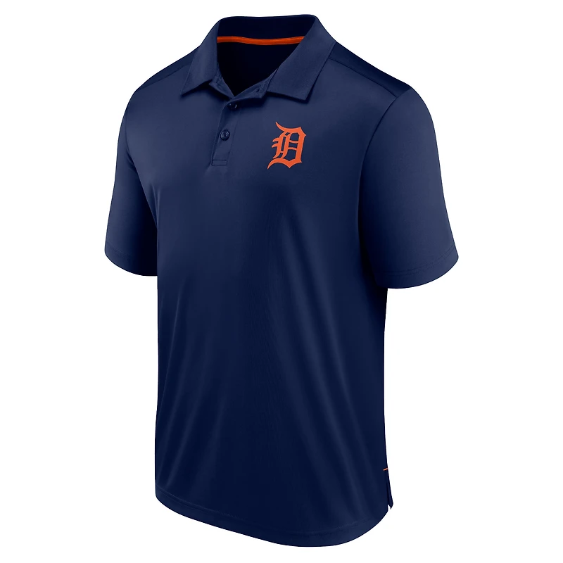 Polo ajusté Fanatics pour hommes, bleu marine, Detroit Tigers