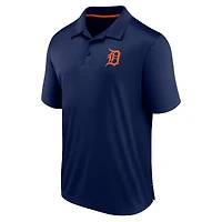 Polo ajusté Fanatics pour hommes, bleu marine, Detroit Tigers