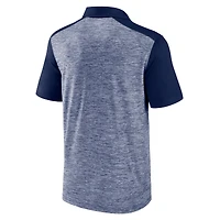 Men's Fanatics Navy Detroit Tigers Iconic Omni Brushed Space-Dye Polo