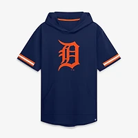 Men's Fanatics Navy Detroit Tigers Optimal Play Hooded T-Shirt