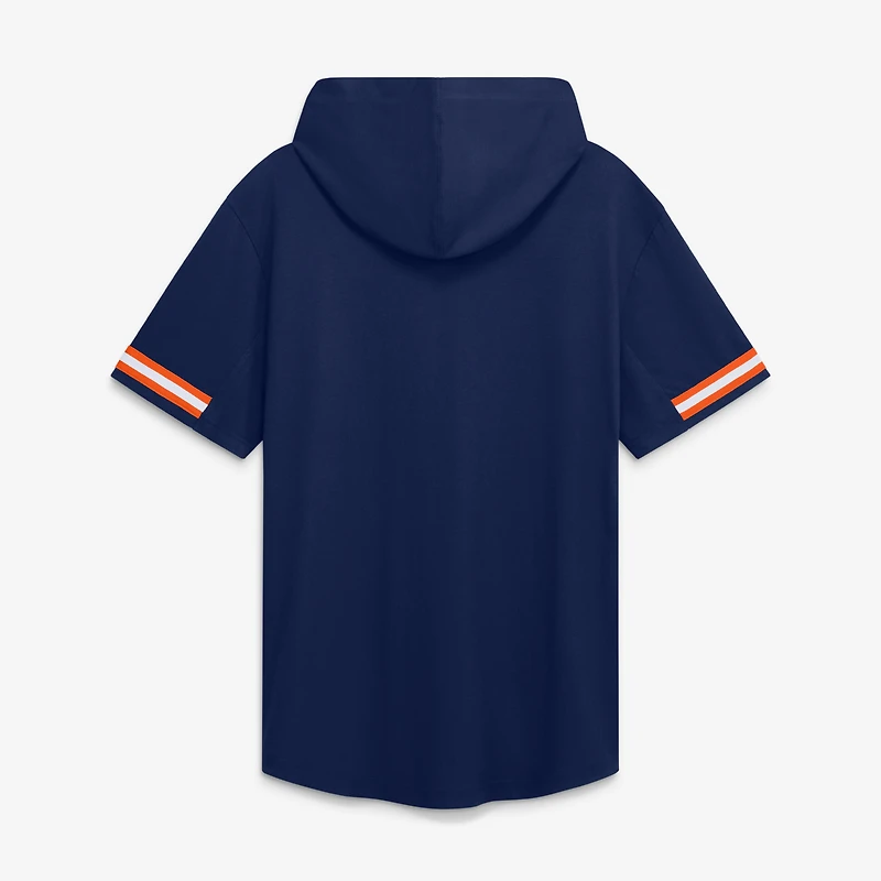 Men's Fanatics Navy Detroit Tigers Optimal Play Hooded T-Shirt