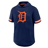 Men's Fanatics Navy Detroit Tigers Optimal Play Hooded T-Shirt