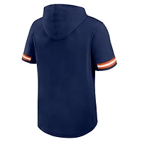 Men's Fanatics Navy Detroit Tigers Optimal Play Hooded T-Shirt