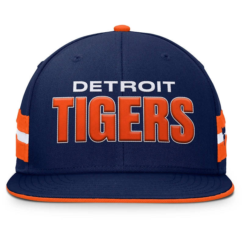 Casquette ajustée Fanatics bleu marine Detroit Tigers Pick Off pour homme