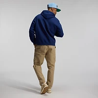 Sweat à capuche Fanatics Legacy bleu marine avec logo principal des Detroit Tigers pour homme
