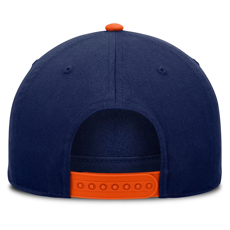 Men's Fanatics Navy Detroit Tigers Two-Seam Adjustable Hat