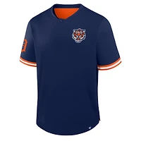 Men's Fanatics  Navy Detroit Tigers Walk Off Shirt