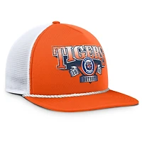 Men's Fanatics Orange/White Detroit Tigers Recall Snapback Hat