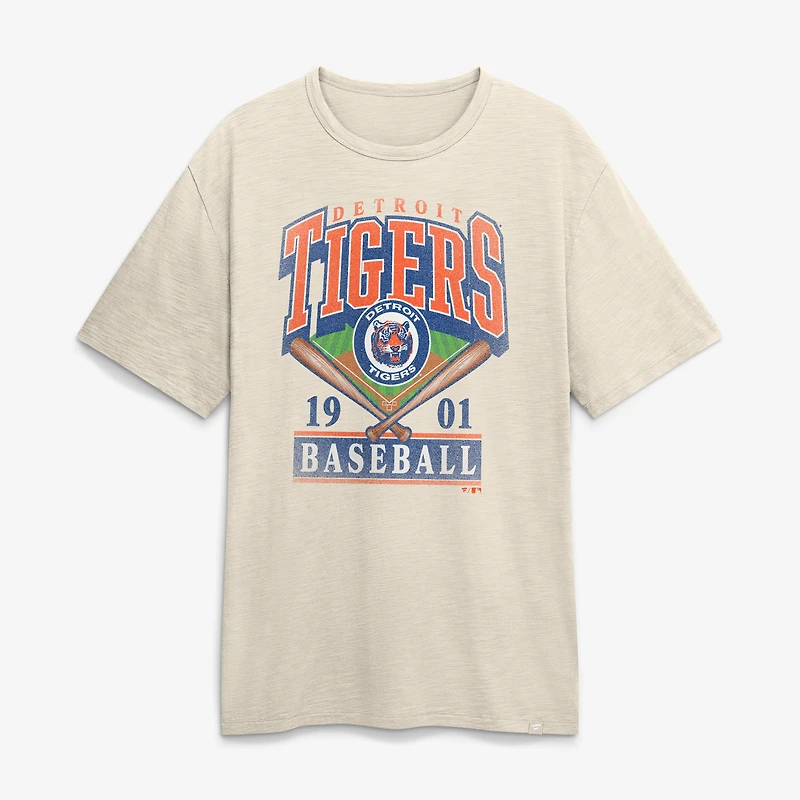 Men's Fanatics Tan Detroit Tigers Stadium Slub T-Shirt