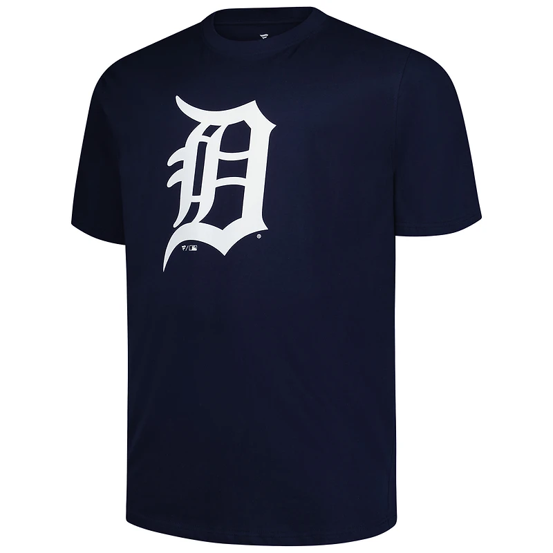 Men's Fanatics Tarik Skubal Navy Detroit Tigers Big & Tall Name Number T-Shirt
