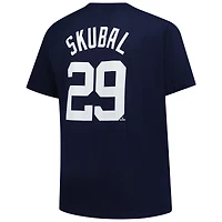 Men's Fanatics Tarik Skubal Navy Detroit Tigers Big & Tall Name Number T-Shirt