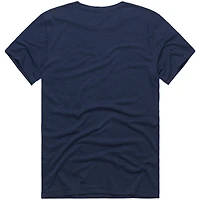 Men's Homage  Navy Detroit Tigers Hyper Local Refresh Tri-Blend T-Shirt
