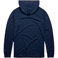 Men's Homage Navy Detroit Tigers Lightweight Raglan Tri-Blend Pullover Hoodie