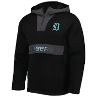 Chandail à capuchon noir Levelwear Detroit Tigers Ruckus pour homme