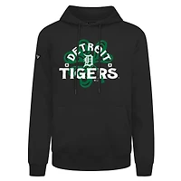 Men's Levelwear Detroit Tigers St. Patrick's Day Podium Shamrock Pullover Hoodie