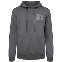 Men's Levelwear Gray Detroit Tigers Podium Valiant Pullover Hoodie