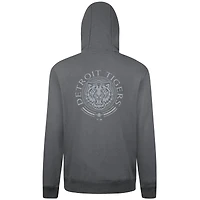 Sweat à capuche gris Levelwear pour homme des Detroit Tigers Podium Valiant
