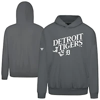 Men's Levelwear  Gray Detroit Tigers St. Patrick's Day Pullover Hoodie